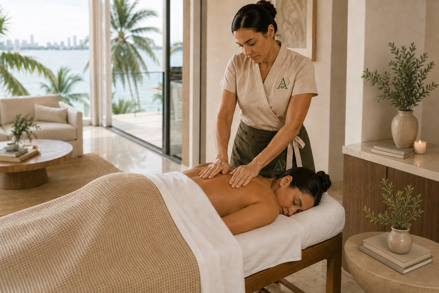 Experiencia Éclat Express de Agaria Wellness a domicilio en Cartagena de Indias.